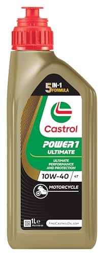 Castrol Power1 Ultimate 4T 10W-40 Huile Moto 1L Doré