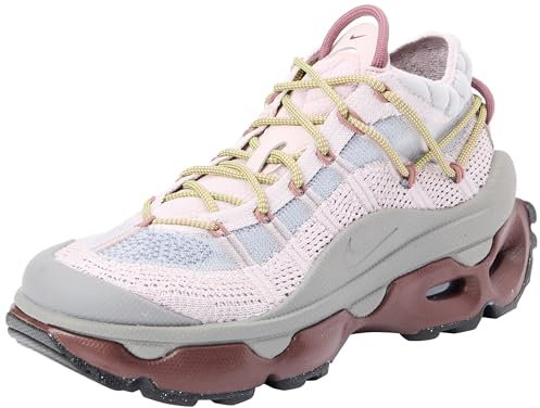 NIKE Air MAX Flyknit Venture, Sneaker Mujer, Platinum Violet Earth Smokey Mauve, 41 EU