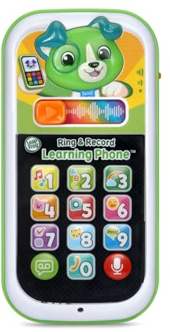 LeapFrog Scout's Ring and Record Learning Phone, Infant Pretend-Play Toy