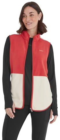 TOG24 Fordley Womens Lightweight Microfleece Gilet, Zip Casual Recycled | Bodywarmer, Pockets, Elasticated, Anti-pill, Layering, Everyday Wear