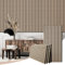 AKK-STAVE Akustikpaneele Holz 2,88m² 120x60cm 4er Set 3D Wandpaneele Holzoptik - schallabsorbierende Wandverkleidung Akustik paneele, selbstklebend für Wohnzimmer und Schlafzimmer (13# Klassik Eiche)