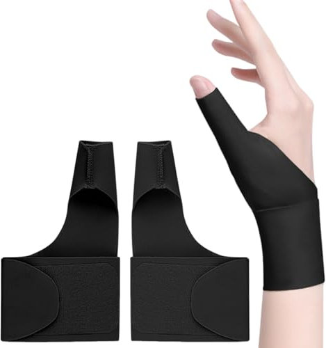 WANTUSHUI Paar of Orthese Daumensattelgelenk Bandage,Daumenbandage Rechts,Daumenbandage Links,Sehnenscheidenentzündung Bandage Daumensattelgelenk,Handbandagen,Sehnenscheidenentzündung Daumen Schiene