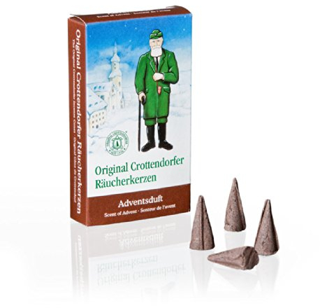 Crottendorfer 1015 Original Räucherkerzen Adventsduft 24 Stück, Größe M