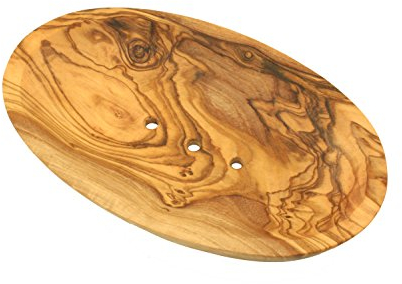 D.O.M. Seifenschale aus Olivenholz ca. 15 cm