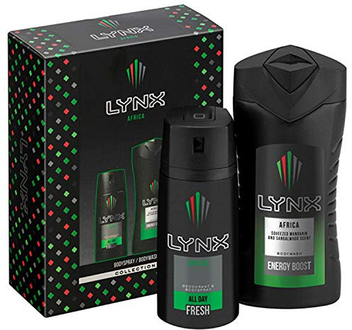 Lynx Africa Duo Bodyspray & Bodywash Gift Set