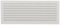 Nicoll 71691 Grille Simple 150 rectang AV. moust b161, Blanc