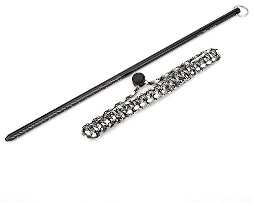 Tauchen Stick Pointer Aluminium Legierung Tickle Stick Tank Banger Pointer Rute mit Handgelenk Lanyard, Schwarz
