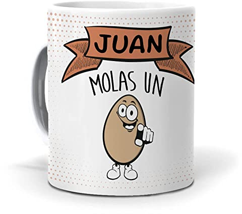 Taza Juan, molas un Huevo