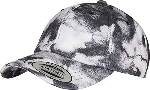 Flexfit Unisex-Adult Low Profile Batic Dye Baseball Cap, Black 18, one Size