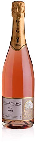 Cremant d'Alsace Brut Rosé Millesimo 2017-100% Pinot Noir - Metodo Classico - 0,75l - SELEZIONE ORO DIVINAMENTE FRANCIA