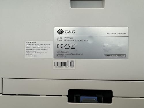 G&G Laserdrucker S/W P4100DW Monochrom - bis zu 33 Seiten/Min.,DIN A4, Duplex, LAN, Kabel, USB