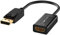 Comunica Adattatore Hdmi Displayport, DP (Display Port) Maschio a Hdmi Femmina Risoluzione 4K Hdmi to Display Port Connettori Dorati