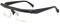 WINBST Einstellbare Fokus Lesebrille,Unisex-Brille,-6D bis + 3D Lesebrille Vatertagsgeschenk schwarzer Rahmen transparenter Film