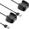 TECHGEAR 2 Pezzi Caricatore per Fitbit Versa/Versa Lite, Sostituzione USB Cavo di Ricarica Caricabatteria Dock Adattatore per Fitbit Versa/Versa Lite Cardiaca, Tracker di attività fitness Smart Watch