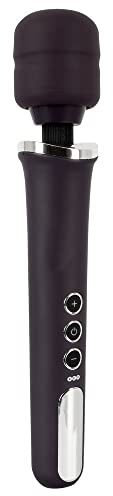 ORION Massagestab Power Wand - intensiver Ganzkörper-Massagestab für Frauen und Männer, mit 10 Vibrationsmodi und je 5 Geschwindigkeiten, lila