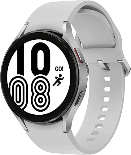 Samsung Galaxy Watch4 LTE - Smartwatch, avec Suivi de la santé, Suivi de Fitness, 4G, 44 mm, Argent