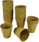Gro-sure Fibre Pots Round 8cm 12pk Propagation kit, Brown
