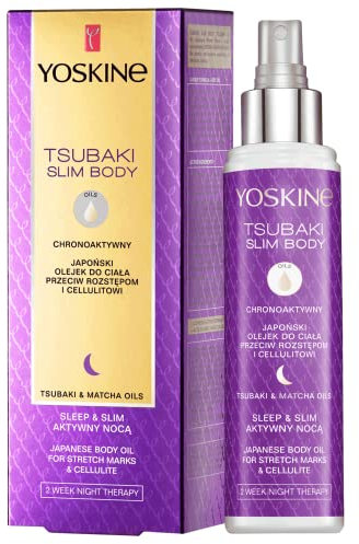 Yoskine Tsubaki Körperöl Gegen Dehnungsstreifen & Cellulite Japanische Schönheitspflege 100ml