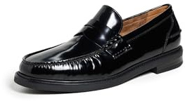 Cole HAAN Mens Pinch PREP Penny Loafer, Black Brushoff, 10 M US