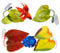 HERCHR 4Pcs Feuille de Poisson Betta, Feuille de Repos pour Poisson Betta Plantes D'aquarium Hamac Artificiel en Forme de Feuille pour Poisson Betta Feuille de Repos pour Poisson avec Ventouse