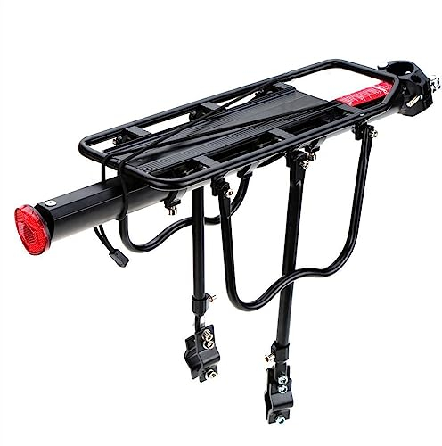 Gepäckträger Hinten Mountainbike Aluminiumlegierung Gepäckträger Fahrräder Gepäck Satteltasche Träger Ständer Regal 10 kg Gewicht Lager Radfahren Motorrad Heckträger