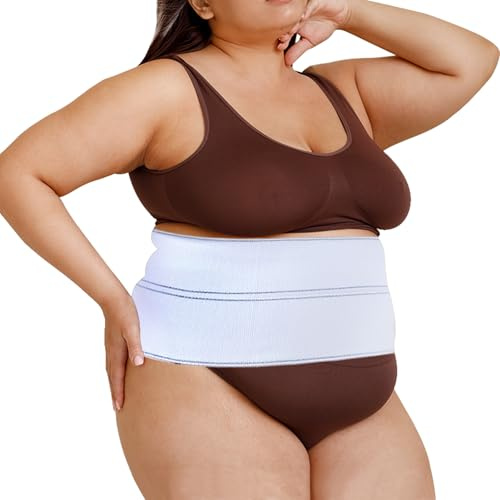 Lixinsunbu Ceinture de Soutien pour Côtes Cassées, Bandage Abdominal, Ceinture Dorsale, Bande de Compression Thoracique pour Coûtochondrite, Protection pour Côtes Endommagée, Cassée ou Luxée, Taille