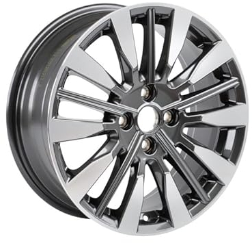 Original Ford Fiesta 2021-Aktuell Leichtmetallfelge 17 5 x 3-Speichen-Design, Pearl Grey, glanzgedreht
