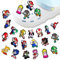 Shoe Charms Decorations for Clogs, Anime Charm Shoe Accessory Set, Cute Kids Shoe Charms DIY Shoe Accessories Charms Gifts Boys Girls Teens Adults for Summer Clog Sandal Bracelet Badges Wristband