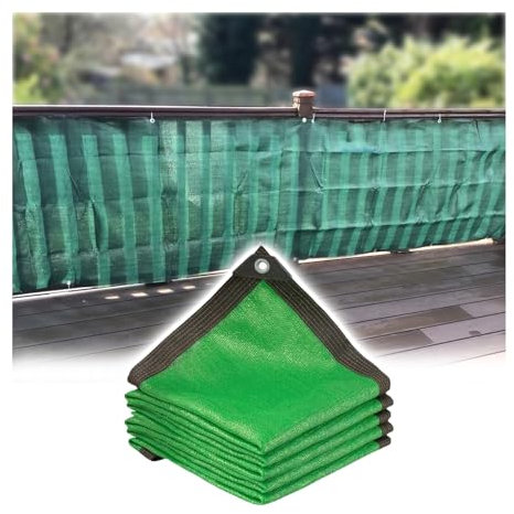 Tissu D'ombrage, Filet Protection Solaire 60% UV Toile D'Ombrage, Filet D'isolation Thermique pour La Couverture VéGéTale/Serre/Jardin/Pergola/Patio Lawn/Pet House(Green,2 * 2.0m)