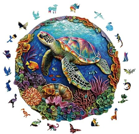 Holzpuzzle Erwachsene, Puzzle 200 Teile, Unregelmäßige und einzigartige Rätsel, Anzug Puzzle füR Kinder ab 12 Jahren, Holzpuzzle Geschenk for Teenager, Frauen, Männer, Freundin, Freund