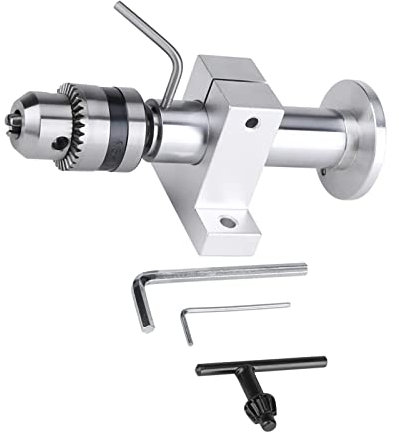 Premium Steel 2,36 Zoll Verlängerungsabstand Drehmaschine Center, Rotierende Live Center, für DIY Holzbearbeitung Mini-Drehmaschine