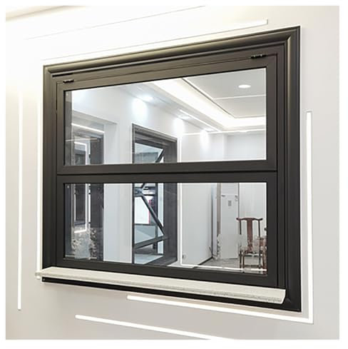 Motor Homes - Ventana corredera con diseño plegable a prueba de agua para servir fácilmente (84 x 79 cm)