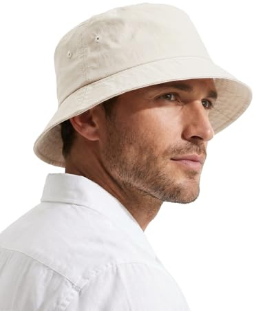 Zylioo Fischerhut XXL/XL/L, Großer Kopf UV Anglerhut,Sonnen Schutz Bucket Hats, Sommer Schnelltrocknend Golf Hat