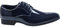 Scarpe Eleganti da Uomo in Vernice, Derby Classiche, Blu Navy, per Cerimonie e Eventi Formali