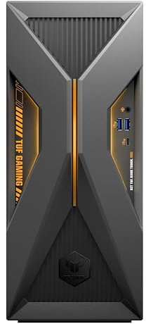 ASUS,TUF Gaming T500 T500MV-13620H0800 - Sobremesa Gaming de (Intel Core i7-13620H, 32GB RAM, 1TB SSD, NVIDIA RTX 5060 8GB, Sin Sistema Operativo) Gris Eclipse Solar