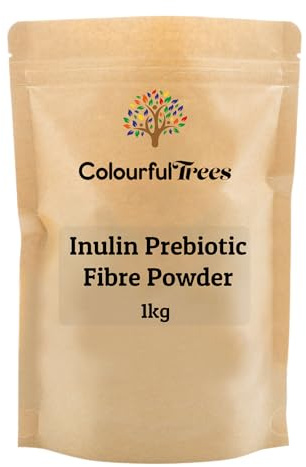Inulin Powder 1kg | Prebiotic Fibre Supplement for Gut & Digestive Health by Colourful Trees