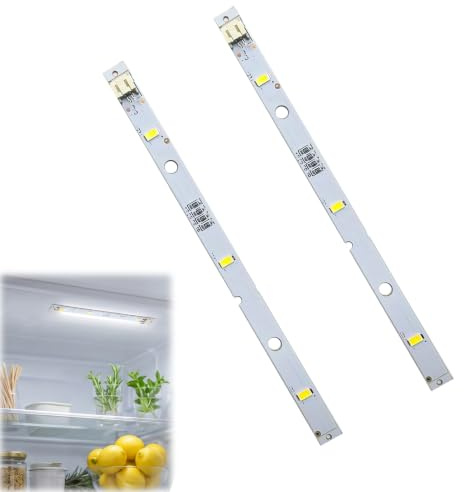 LED Fridge Light, Replacement Strip Bar, 2 Pcs | 2 Pcs, Fridge Compatible, Strip Design, LED Technology, Replacement Part