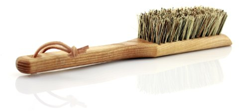 TelMo Gartengeräte Bürste mit Kante als Schaber, geöltes Buchenholz