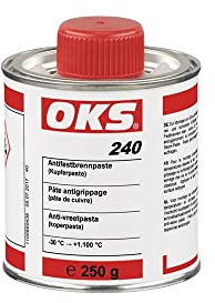 OKS Antifestbrennpaste, Kupferpaste 240 mit MoS2 kupferbraun Pinseldose 250g 10 Stk