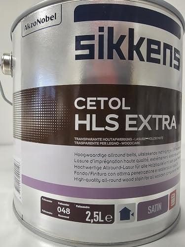 Sikkens Cetol HLS Extra - Alkydharz Speziallasur für außen 2,5 Liter Palisander 048