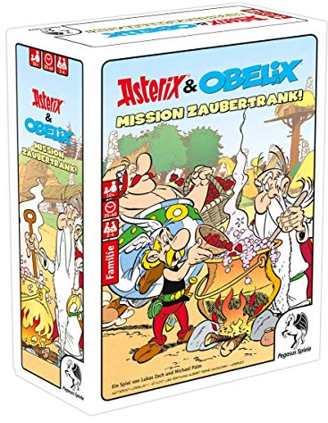 Pegasus Spiele 17290G - Asterix & Obelix, Das kooperative Kartenspiel