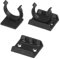 HOLZBRINK Clip Sockelblende Sockelleiste für Einbauküche HBK 100mm SCHWARZ - HBK10