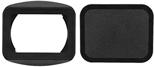 Haoge LH-S24B Bajonett-Gegenlichtblende mit Kappenabdeckung für Sony FE 24 mm F1.4 GM SEL24F14GM Weitwinkel-Prime-Objektiv