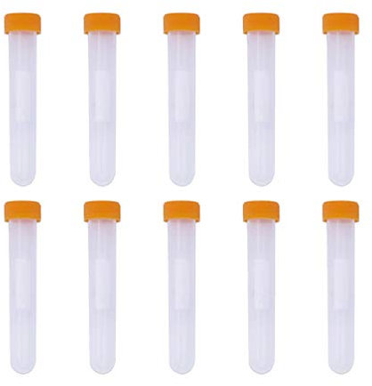 SUPVOX Stricknadel-Organizer transparent versiegelte Flasche Zubehör für Kreuzstichnadeln 10 Stück (67) dunkelblau