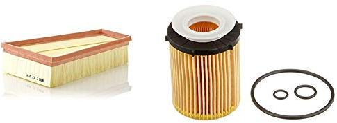Original MANN-FILTER C 27 004 - Luftfilter - für PKW & HU 711/6 z - Ölfilter mit Dichtung/Dichtungssatz - für PKW