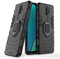 Max Power Digital Funda para móvil OPPO A9 2020 / OPPO A5 2020 con Soporte Anillo Metálico Magnética Imán - Carcasa Híbrida Antigolpes Resistente (OPPO A9 2020 / OPPO A5 2020, Negro)