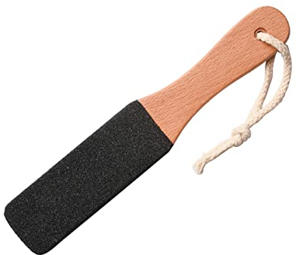 YANGWEN Lima de Pie de Madera, Lima de Pies de Doble Cara Eliminador removedor de Callos, Herramientas de Cuidado de Pies, para SPA, Pedicura