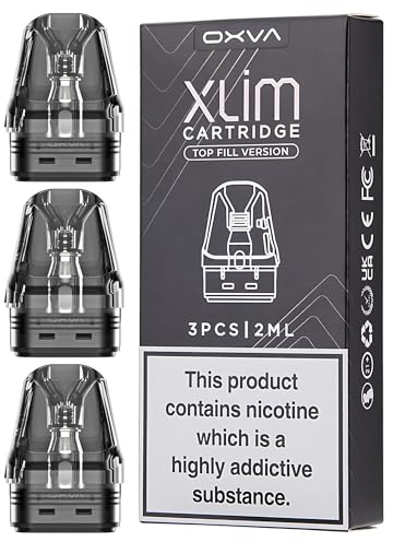 OXVA Xlim Pod 0,8 ohmios, 2 ml, 3 unidades, rellenable (versión antigua)