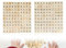 KAPSING Confezione da 200 lettere in legno, lettere dell'alfabeto in legno, lettere di scarabeo, puzzle in legno dalla A alla Z, per bambini, lettere per giocare, educazione dei bambini, giocattoli