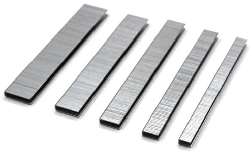 XiBany 3610 Stück 410J 413J 416J 419J 422J Heftklammer-Tacker for Elektrotacker, Nagler, Möbel, Holzbearbeitung, Nägel, Handwerkzeug